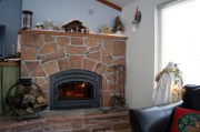 The warmth and nostalgia of a crackling fireplace are the stuff of fond memories.
